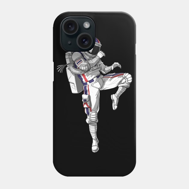 Muay Thai Astronaut Phone Case by underheaven