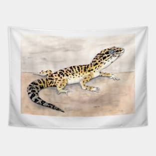 Power animal lizard Tapestry