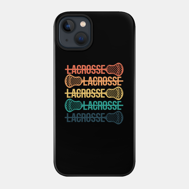 Lacrosse Retro - Lacrosse - Phone Case