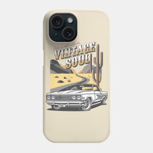 Vintage Car, Vintage Soul, Take a Ride With Me, Retro Car, Classic Car Phone Case