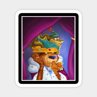 Prince John and Sir Hiss Magnet