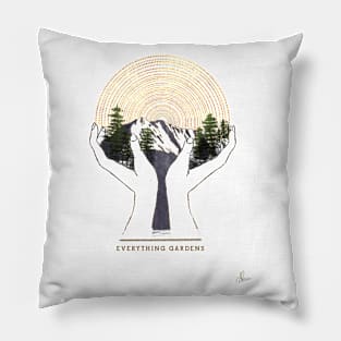 Everything gardens Pillow