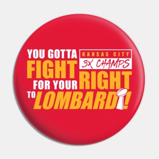 Fight For Your Right Pin