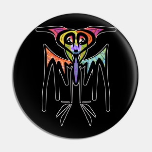 Vampire Bat Pin