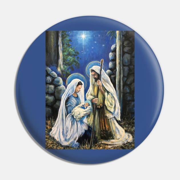 The Nativity Pin by artdesrapides