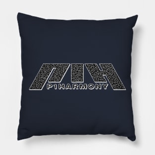 P1HARMONY Retro Mezzotint Pillow