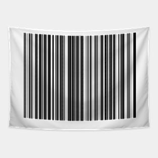 Black, white and greyy stripes Tapestry