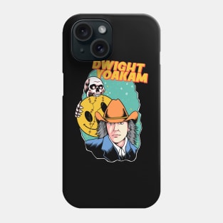 Dwight Yoakam with Skull Phone Case