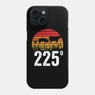 Funny Grilling Dad BBQ Season 225 Grill Master Phone Case