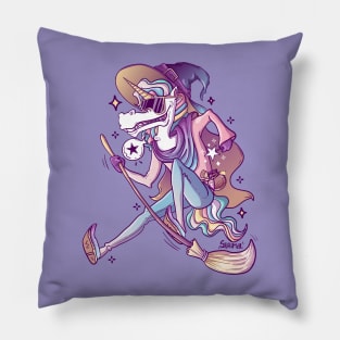 Corny magician magical unicorn pun Pillow