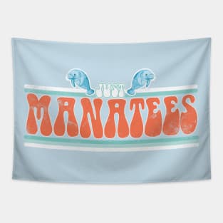 Just A Girl Who Loves Manatees - Cute Manatee Tapestry