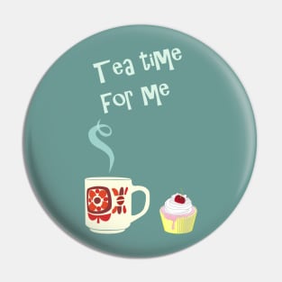 Tea time Pin