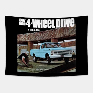 1967 FORD 4-WHEEL DRIVE F100 - advert Tapestry