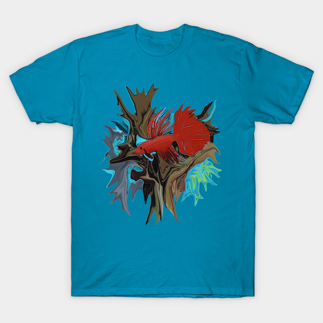 Betta's Band - Digital Artwork - T-Shirt