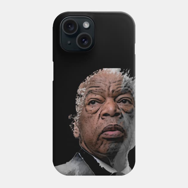 Rest In Power John Lewis Phone Case by pentaShop