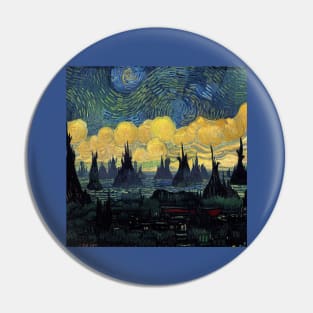 Starry Night in Kashyyyk Pin