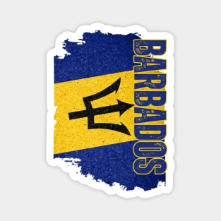 Barbados flag, barbadian flag Magnet