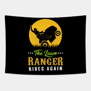 The Lawn Ranger Rides Again - Gardening T-Shirt Tapestry