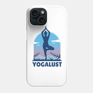 Yogalust Pose Silhouette Phone Case