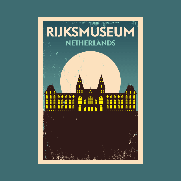 Amsterdam Poster Design by kursatunsal