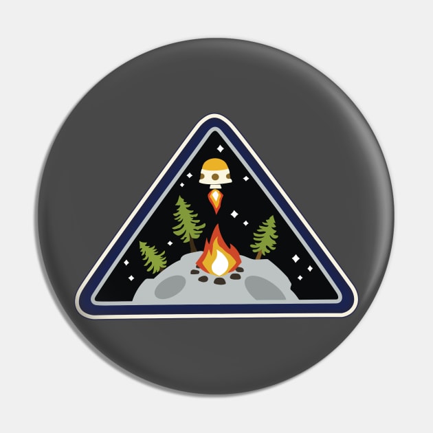 Outer wilds Ventures Emblem Pin by Nyakuro