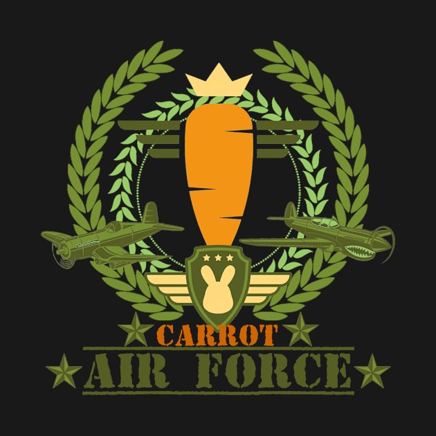 Carrot Air Force by Spacecoincoin