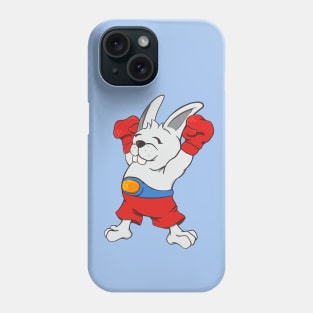 Boxing Bunny Funny Boxer Cartoon MMA Phone Case