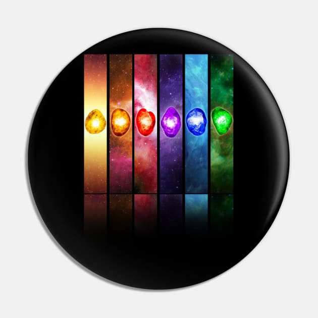 Infinity Stones Pin by edbertguinto