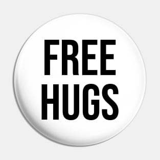 FREE HUGS Pin