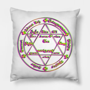 Magical circle of david Pillow