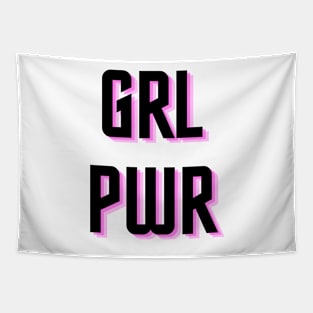 GRL PWR - Pink Tapestry