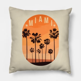 Tropical Miami Pillow