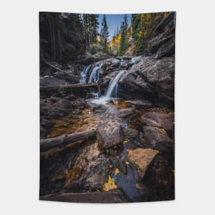 Lower Chasm Falls in Autumn Tapestry