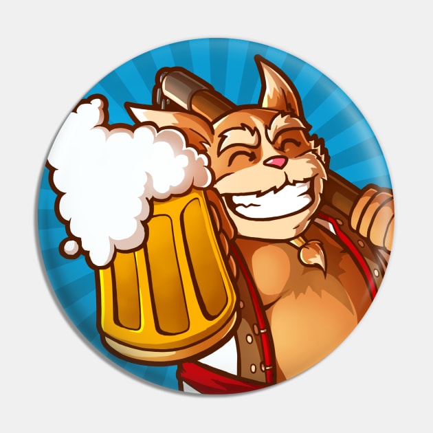 Brew Pin by Gorilla Captain