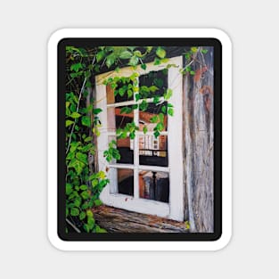 Window in Montsalvat Magnet