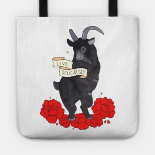 Black Phillip Live Deliciously Tote