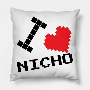 The GOAT of: I LOVE NECHO Pillow