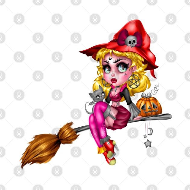 Freya the Blonde Witch by walidhamza