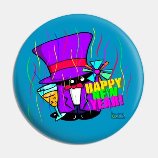 Kapheadz™ Happy New Year! Pin