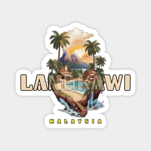 Langkawi Beach Malaysia Magnet