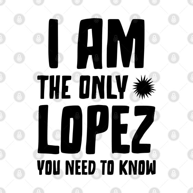 Lopez Legacy Unveiled Tee by RJS Inspirational Apparel