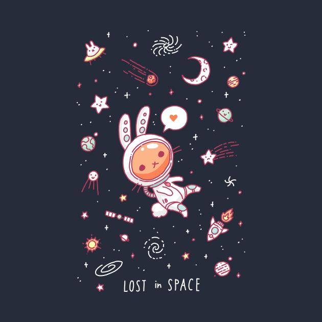 Bunny in Space by Freeminds