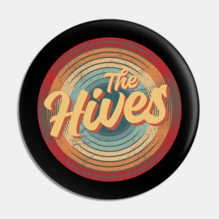 the hives vintage circle Pin