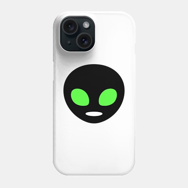 Alien Face Emoticon Phone Case by AnotherOne