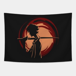 Modern Samurai Tapestry