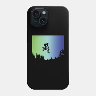 MTB Forest Silhouette /cycling Phone Case