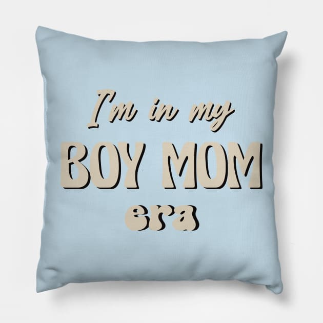 Boy Mom Pillow by Tommymull Art 