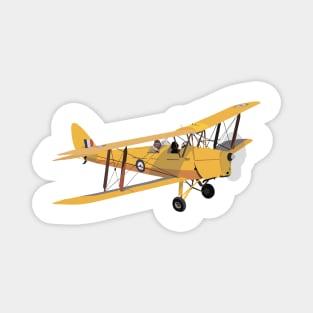 de Havilland DH.82 Tiger Moth British WW2 Airplane Magnet