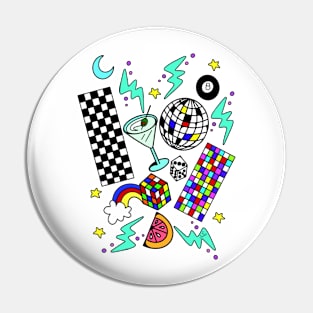 retro baby Pin