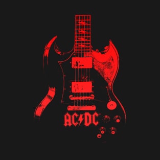 Guitar Acdc T-Shirt